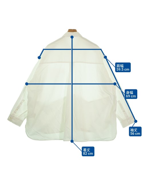 FreshService（フレッシュサービス）カジュアルシャツ 白 サイズ:F メンズ/2200658982163