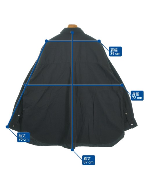 FreshService（フレッシュサービス）カジュアルシャツ 黒 サイズ:L メンズ/2200658982170