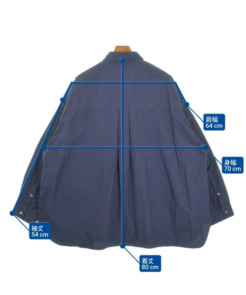 FreshService（フレッシュサービス）カジュアルシャツ 紺 サイズ:F メンズ/2200658982187