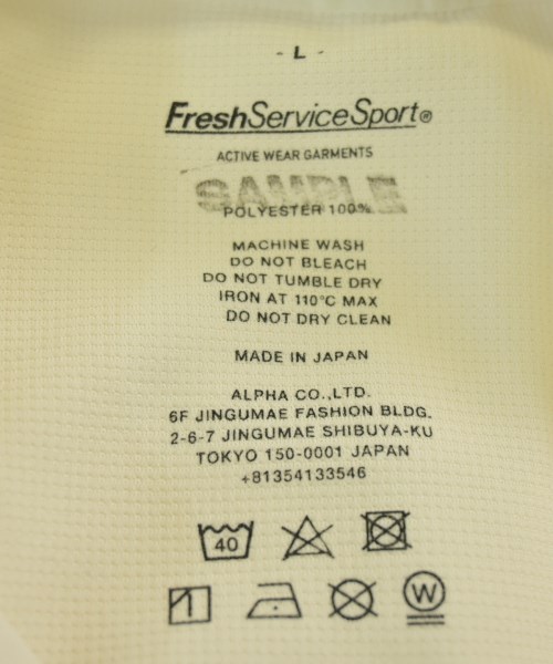 FreshService（フレッシュサービス）Tシャツ・カットソー 白 サイズ:L メンズ/2200712816113