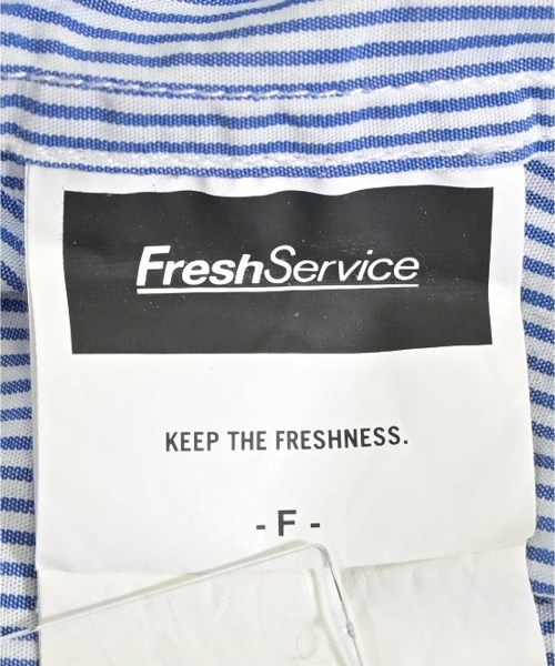 FreshService（フレッシュサービス）カジュアルシャツ 青 サイズ:F メンズ/2200712009034
