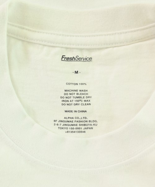FreshService（フレッシュサービス）Tシャツ・カットソー 白 サイズ:M メンズ/2200714979106