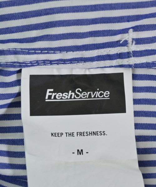 FreshService（フレッシュサービス）カジュアルシャツ 青 サイズ:M メンズ/2200641635588