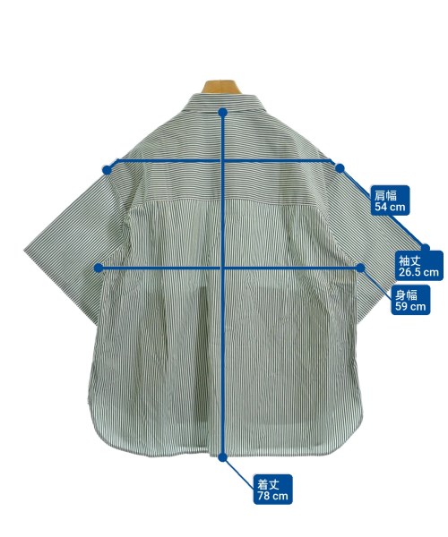 FreshService（フレッシュサービス）カジュアルシャツ 緑 サイズ:M メンズ/2200641635595