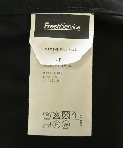 FreshService（フレッシュサービス）カジュアルシャツ 黒 サイズ:F メンズ/2200702808050