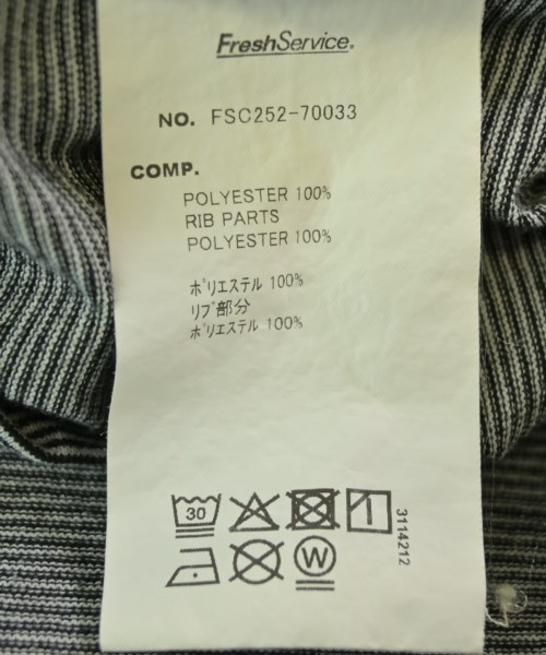 FreshService（フレッシュサービス）Tシャツ・カットソー 黒 サイズ:-(L位) メンズ/2200707850030