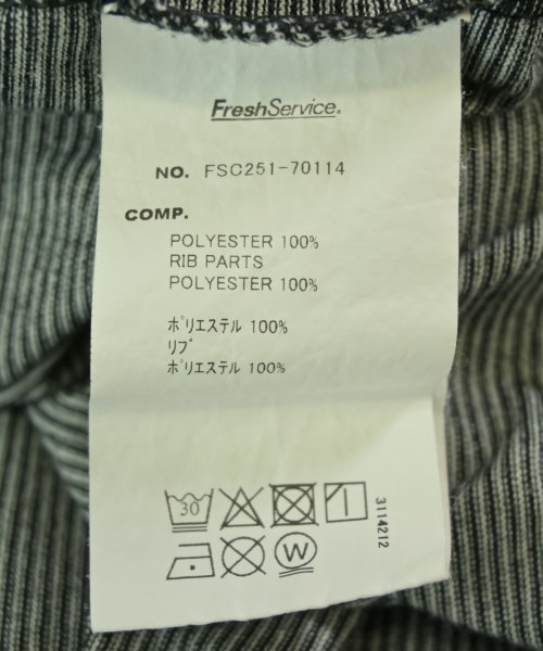 FreshService（フレッシュサービス）Tシャツ・カットソー 黒 サイズ:-(XL位) メンズ/2200707850047