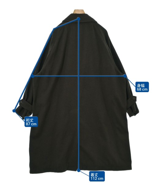 FreshService（フレッシュサービス）ステンカラーコート 茶 サイズ:L メンズ/2200668878012