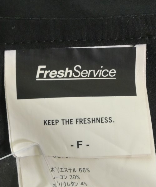 FreshService（フレッシュサービス）カジュアルシャツ 黒 サイズ:F メンズ/2200722808108