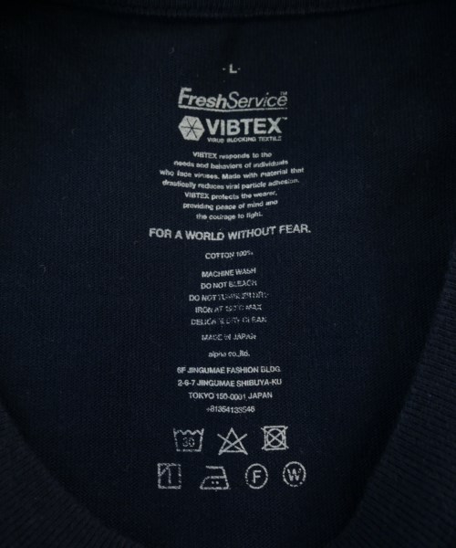 FreshService（フレッシュサービス）Tシャツ・カットソー 紺 サイズ:L メンズ/2200725708016