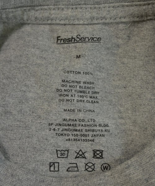 FreshService（フレッシュサービス）Tシャツ・カットソー グレー サイズ:M メンズ/2200721214566
