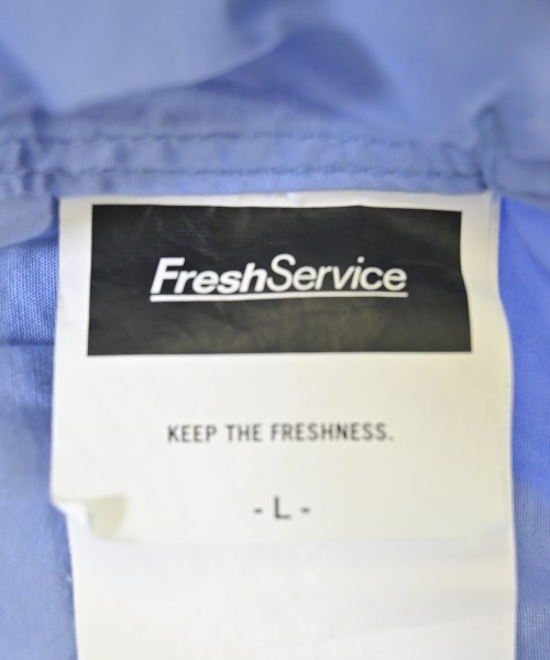 FreshService（フレッシュサービス）カジュアルシャツ 青 サイズ:L メンズ/2200685213230