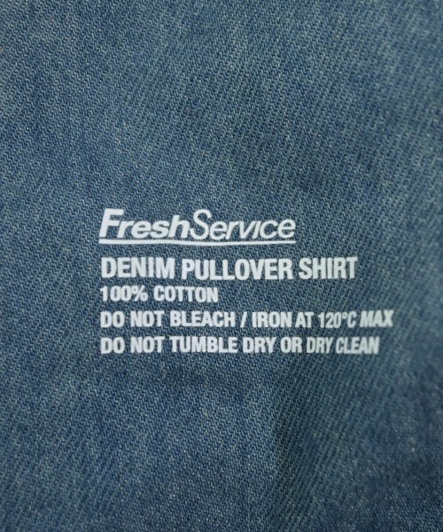 FreshService（フレッシュサービス）カジュアルシャツ 青 サイズ:L メンズ/2200685632222