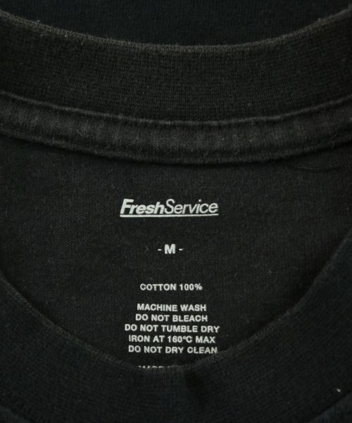 FreshService（フレッシュサービス）Tシャツ・カットソー 黒 サイズ:M メンズ/2200686202035