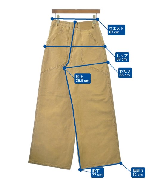 KALLMEYER（カルメイヤー）デニムパンツ ベージュ サイズ:25(S位) レディース/2200669270136