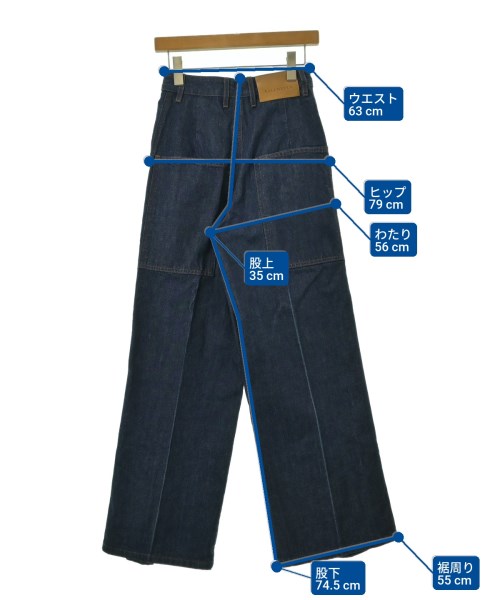 KALLMEYER（カルメイヤー）デニムパンツ 紺 サイズ:0(XS位) レディース/2200685628096