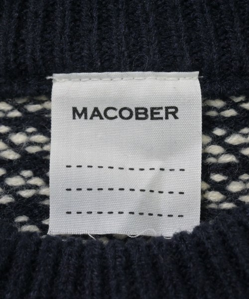MACOBER（マコバ）ニット・セーター 紺 サイズ:F レディース/2200628692016