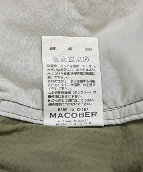 MACOBER（マコバ）その他 カーキ サイズ:L レディース/2200602245047