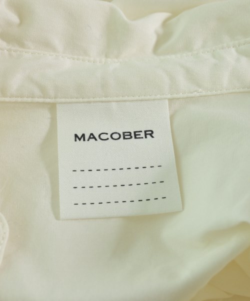 MACOBER（マコバ）カジュアルシャツ 白 サイズ:F レディース/2200697101174