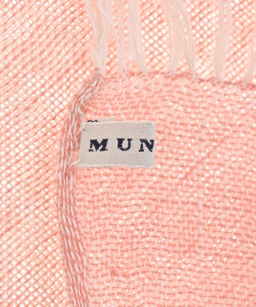 MUNGAI（ムンガイ）ストール オレンジ サイズ:- メンズ/2200653560496