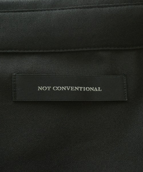 NOT CONVENTIONAL（ノットコンベンショナル）カジュアルシャツ 黒 サイズ:F メンズ/2200680455024