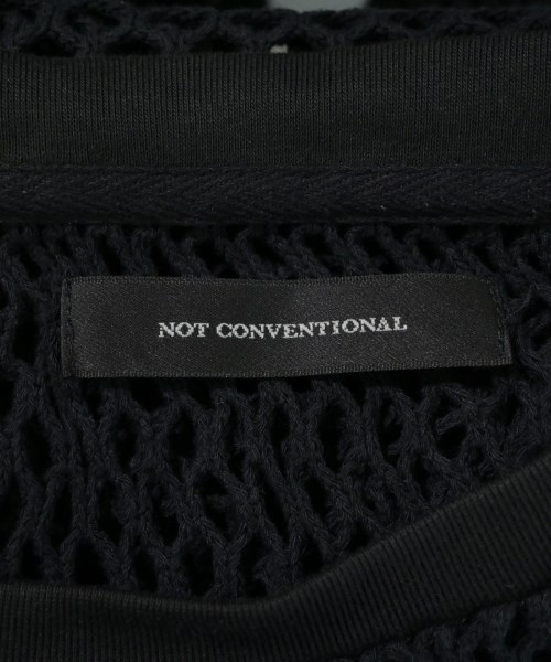 NOT CONVENTIONAL（ノットコンベンショナル）Tシャツ・カットソー 黒 サイズ:F メンズ/2200700056019