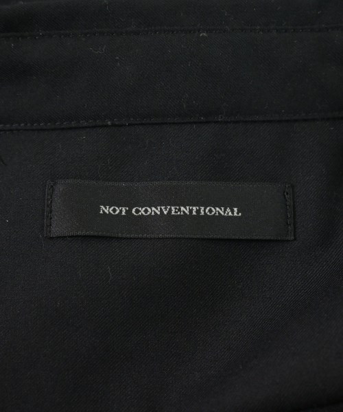 NOT CONVENTIONAL（ノットコンベンショナル）カジュアルシャツ 黒 サイズ:F メンズ/2200709842019