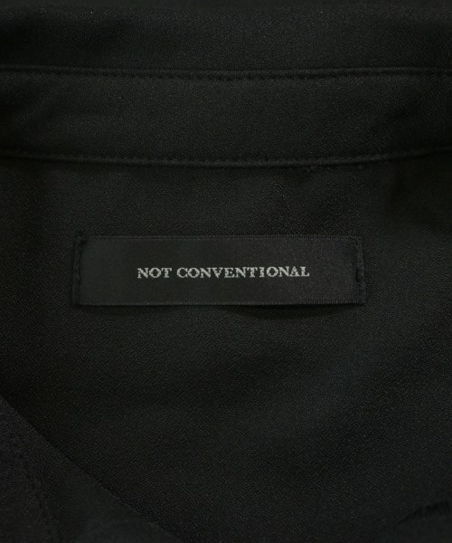 NOT CONVENTIONAL（ノットコンベンショナル）カジュアルシャツ 黒 サイズ:F メンズ/2200720087086