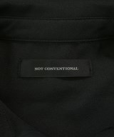NOT CONVENTIONAL（ノットコンベンショナル）カジュアルシャツ 黒 サイズ:F メンズ/2200720087086