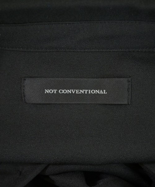 NOT CONVENTIONAL（ノットコンベンショナル）ブラウス 黒 サイズ:F レディース/2200720087130