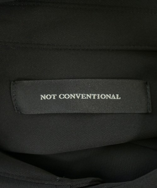 NOT CONVENTIONAL（ノットコンベンショナル）カジュアルシャツ 黒 サイズ:F メンズ/2200682295017