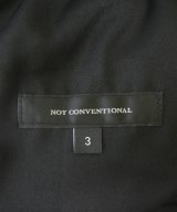 NOT CONVENTIONAL（ノットコンベンショナル）スラックス 黒 サイズ:3(L位) メンズ/2200682295024