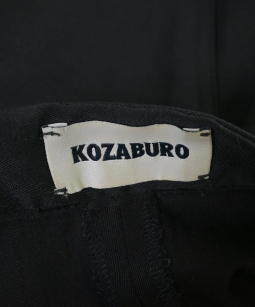 KOZABURO（コウザブロウ）スラックス 黒 サイズ:0(XS位) メンズ/2200637083041