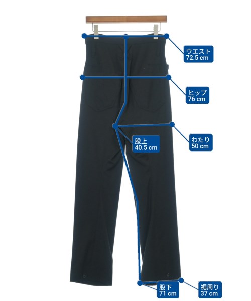 KOZABURO（コウザブロウ）スラックス 黒 サイズ:0(XS位) メンズ/2200637083041