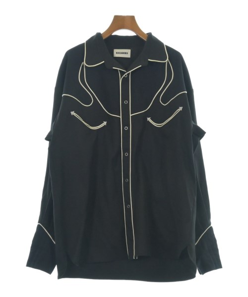 KOZABURO(コウザブロウ)カジュアルシャツ 黒 サイズ:1(S位)/2200656618033
