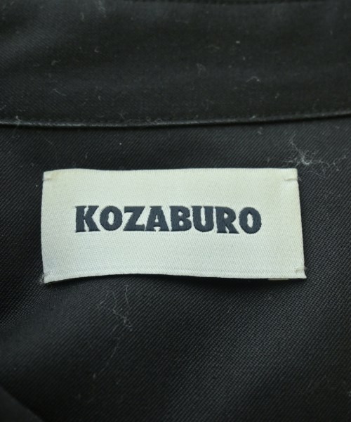 KOZABURO（コウザブロウ）カジュアルシャツ 黒 サイズ:1(S位) メンズ/2200656618033