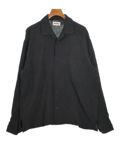 KOZABURO(コウザブロウ)カジュアルシャツ 黒 サイズ:2(M位)/2200661215098