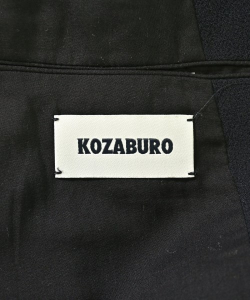 KOZABURO（コウザブロウ）テーラードジャケット 黒 サイズ:1(S位) メンズ/2200714084039