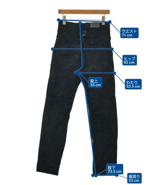 KOZABURO（コウザブロウ）デニムパンツ 紺 サイズ:1(S位) メンズ/2200643426047