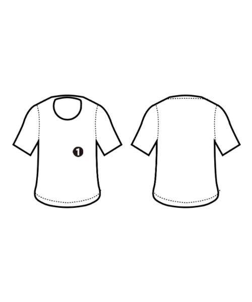 BYBORRE（バイボレ）Tシャツ・カットソー 青 サイズ:M メンズ/2200652790047