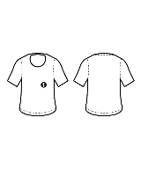 BYBORRE（バイボレ）Tシャツ・カットソー 青 サイズ:M メンズ/2200652790047