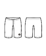 BYBORRE（バイボレ）ショートパンツ 黒 サイズ:M メンズ/2200666794017