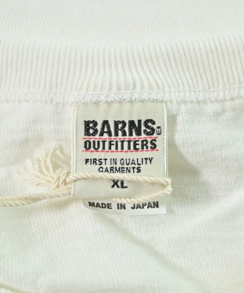 BARNS（バーンズ）Tシャツ・カットソー 白 サイズ:XL メンズ/2200632522088