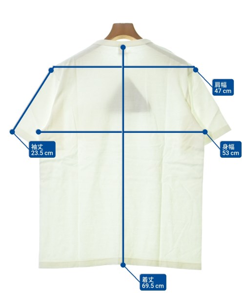 BARNS（バーンズ）Tシャツ・カットソー 白 サイズ:XL メンズ/2200632522088