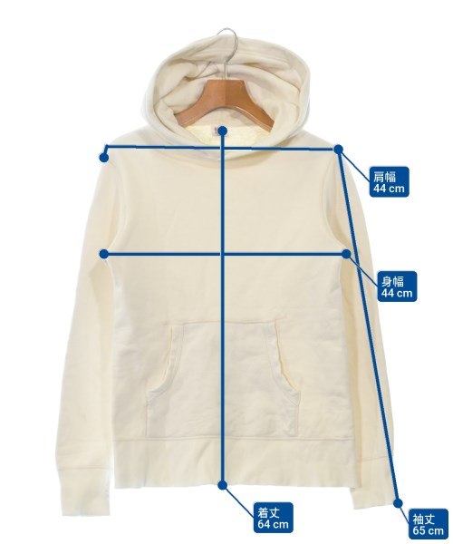 BARNS（バーンズ）パーカー 白 サイズ:S メンズ/2200636845039