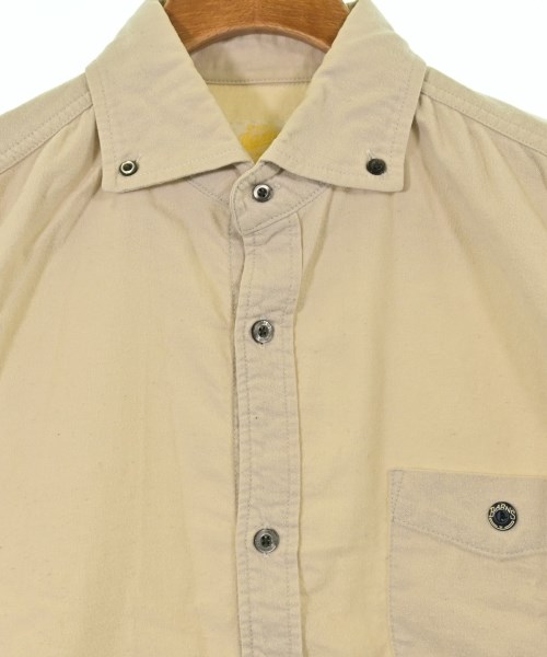 BARNS（バーンズ）カジュアルシャツ ベージュ サイズ:1(S位) メンズ/2200627919039