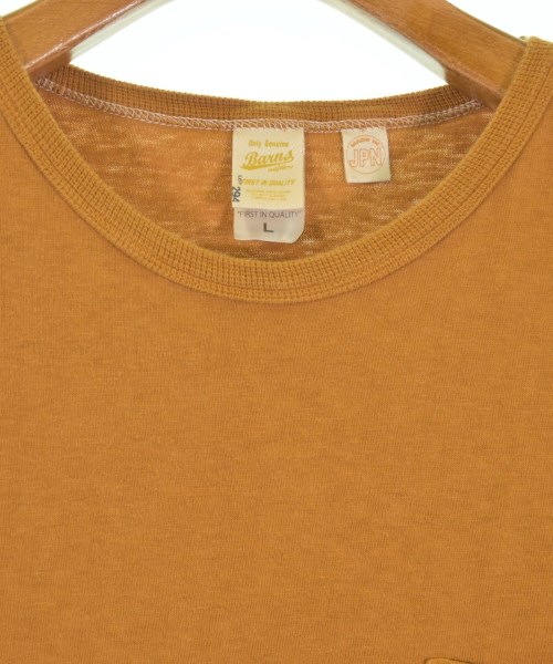 BARNS（バーンズ）Tシャツ・カットソー 茶 サイズ:L メンズ/2200707757063