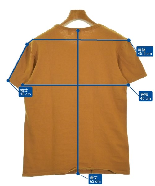 BARNS（バーンズ）Tシャツ・カットソー 茶 サイズ:L メンズ/2200707757063
