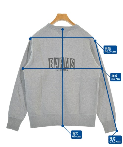 BARNS（バーンズ）スウェット グレー サイズ:L メンズ/2200665219238