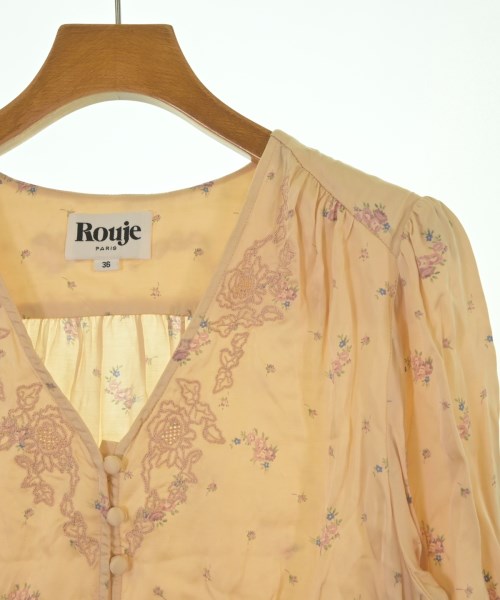 Rouje（ルージュ）ブラウス ベージュ サイズ:36(S位) レディース/2200636782150